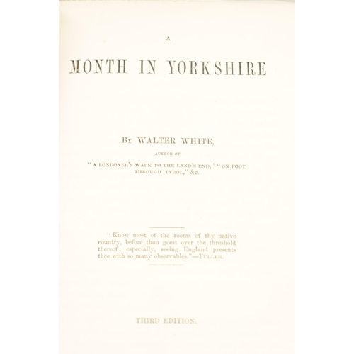 580 - A COLLECTION OF TWENTY-FOUR 18TH/19TH CENTURY BOOKS ON THE HISTORY OF YORKSHIRE TOWNS comprising Wal... 