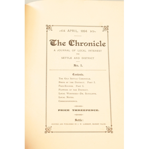 580 - A COLLECTION OF TWENTY-FOUR 18TH/19TH CENTURY BOOKS ON THE HISTORY OF YORKSHIRE TOWNS comprising Wal... 