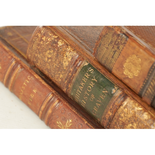 581 - A COLLECTION OF THREE 19TH CENTURY BOOKS comprising of 'Magna Britain being A Concise Topographical ... 