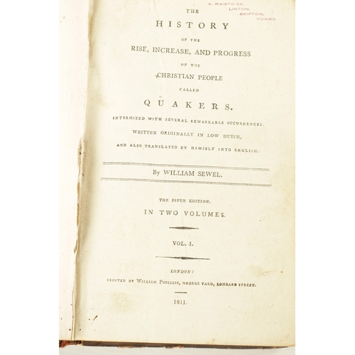 582 - A COLLECTION OF TWENTY-TWO 18TH / 19TH CENTURY BOOKS comprising a complete set of 'The Itinerary of ... 