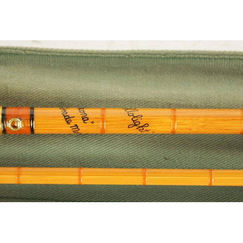 583 - A COLLECTION OF THREE VINTAGE HARDY FLY RODS, a #6 THE 