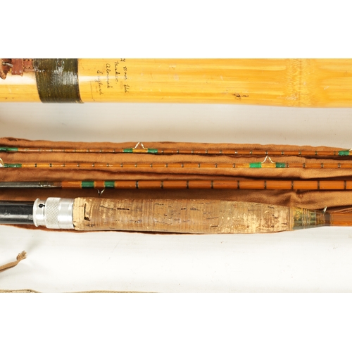 613 - A COLLECTION OF THREE VINTAGE HARDY FLY RODS, a THE 