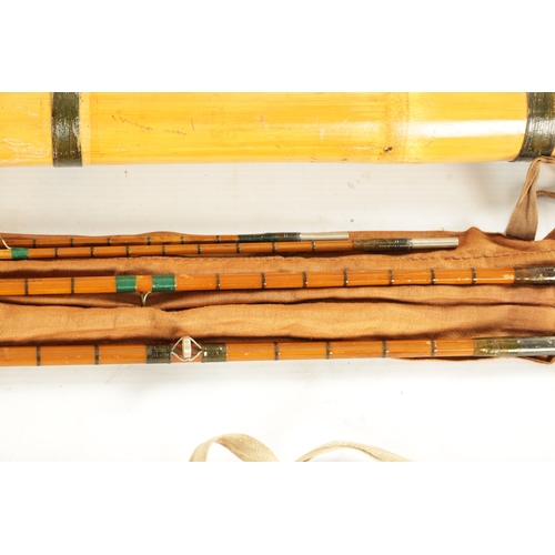 613 - A COLLECTION OF THREE VINTAGE HARDY FLY RODS, a THE 