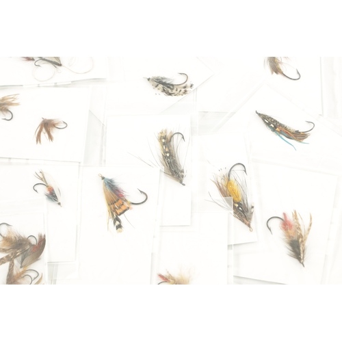 628 - A GOOD COLLECTION OF SALMON FISHING FLIES