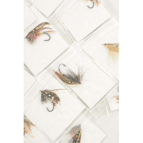 628 - A GOOD COLLECTION OF SALMON FISHING FLIES