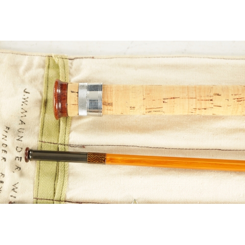 633 - A RARE HARDY “THE NAAF” 4 PIECE PALAKONA TRAVEL SPIN FLY ROD with a detachable cork handle.