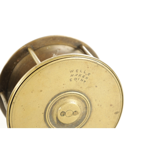 658 - A COLLECTION OF FIVE LATE 19TH AND EARLY 20TH CENTURY SALMON FLY FISHING REELS comprising a 4