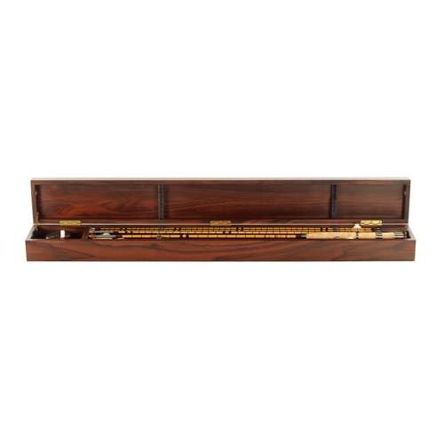 659 - A HOUSE OF HARDY “PALL MALL CENTENARY “ FISHING ROD AND REEL fitted in a rosewood case comprising of... 