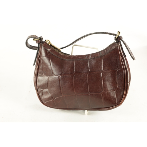 675 - A MULBERRY BROWN LEATHER CONGO LEATHER SHOULDER BAG with dust cover