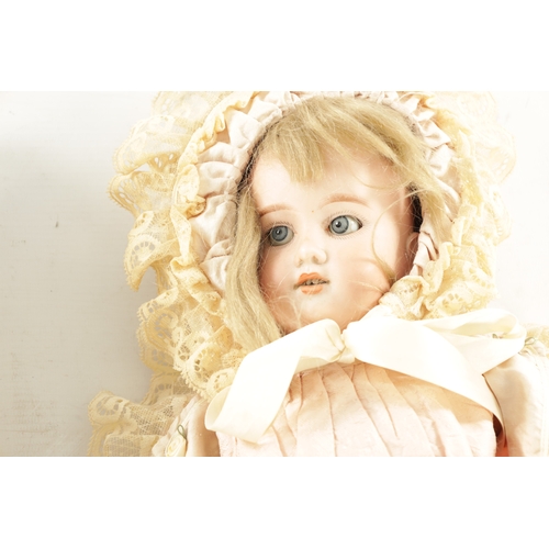 679 - TWO SIGNED BISQUE HEAD GERMAN DOLLS by Armand & Marseille, and Heubach Koppelsdorf. (2)