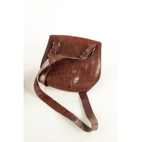 705 - A MULBERRY BROWN LEATHER CONGO BAG