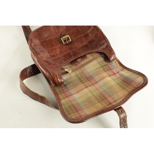 705 - A MULBERRY BROWN LEATHER CONGO BAG