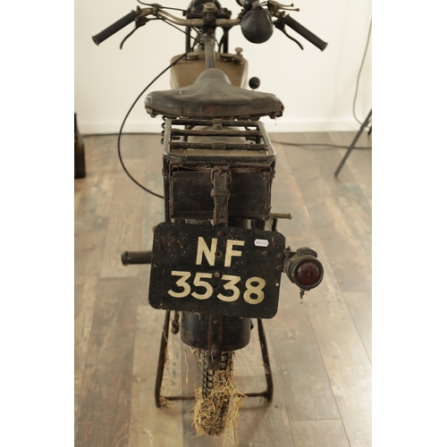 748 - A VERY ORIGINAL 1927 TRIUMPH MODEL W 277CC MOTORCYCLE, reg. NF 3538, frame no. 610280, engine no. 40... 