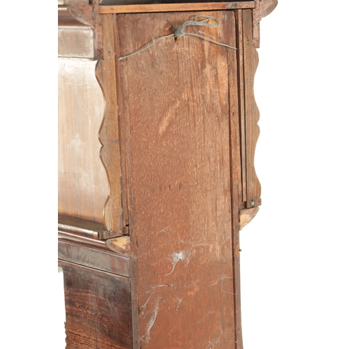 775 - THOMAS HARGRAVES, SETTLE. A RARE WILLIAM IV WEIGHT DRIVEN TABLE CLOCK the figured mahogany case with... 