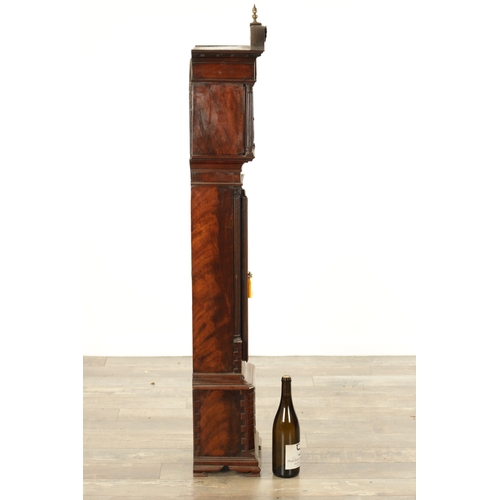 777 - H. WARE, HULL. AN EARLY 20TH CENTURY CHIPPENDALE STYLE MINIATURE WEIGHT DRIVEN LONGCASE CLOCK the fi... 