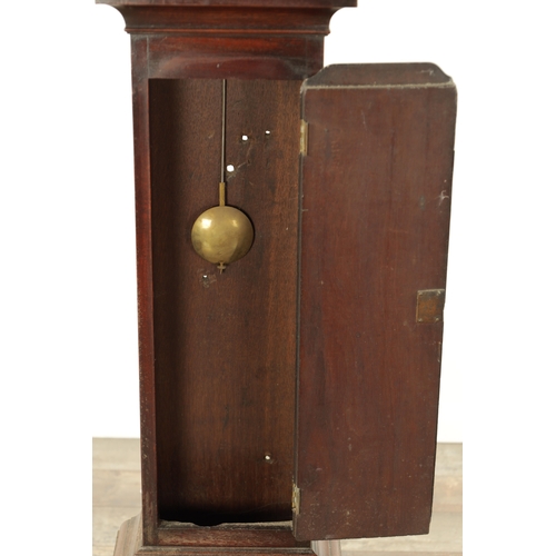 809 - PARKINSON & BOUTS, LONDON. A MID 19TH CENTURY MINIATURE EIGHT DAY LONGCASE CLOCK the mahogany case w... 