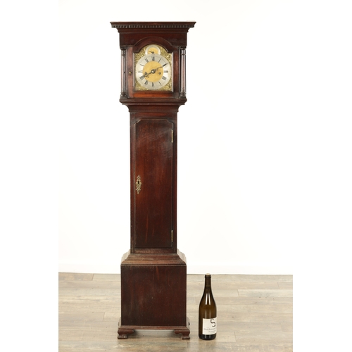 809 - PARKINSON & BOUTS, LONDON. A MID 19TH CENTURY MINIATURE EIGHT DAY LONGCASE CLOCK the mahogany case w... 