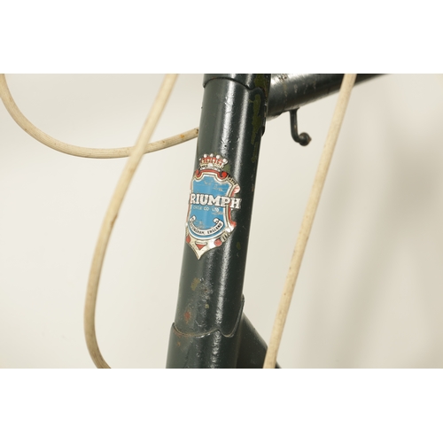 746 - A VINTAGE TRIUMPH TRAFFIC MASTER BICYCLE