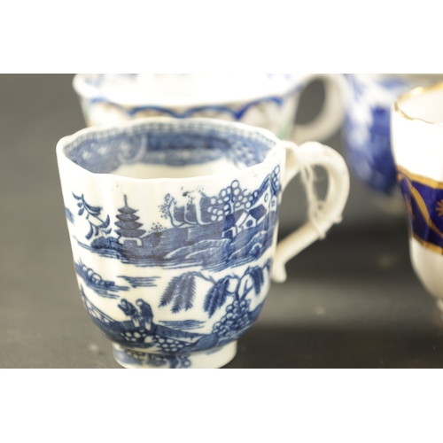 237 - A COLLECTION OF TWENTY-FIVE 19TH / 18TH CENTURY ENGLISH PORCELAIN TEA CUPS