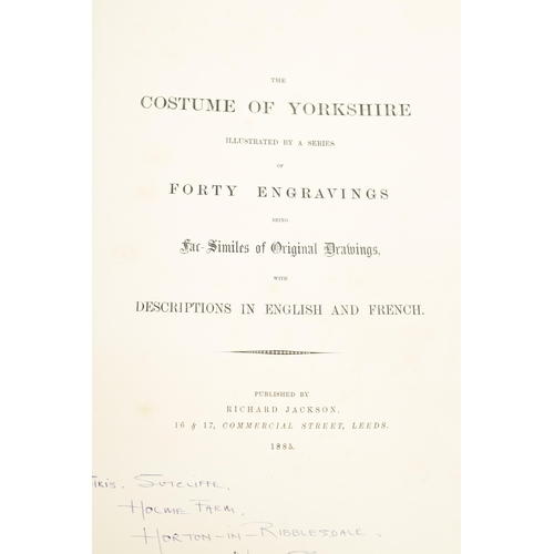 579 - A COLLECTION OF SIX FOLIO BOOKS comprising of 'Old English Coaching Inns' by J C Maggs, 'The Costume... 