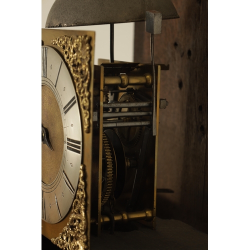 808 - JONAS BARBER, WINSTER. AN UNUSUAL 7 1/2” DIAL 30-HOUR LONGCASE CLOCK of small proportions, the oak c... 