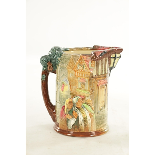 48 - A ROYAL DOULTON LIMITED EDITION THE PIED PIPER JUG No 244 of 600 (25cm high)