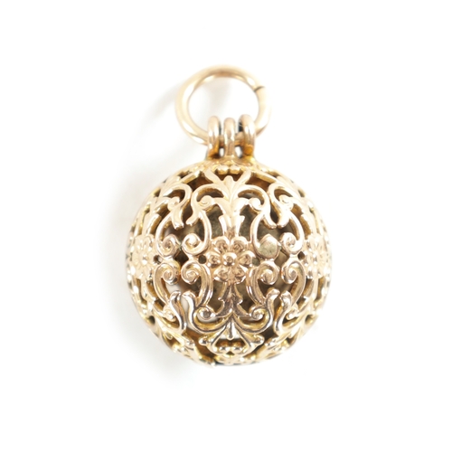 287 - A RARE 17TH/18TH CENTURY BEZOAR STONE IN 14CT GOLD FILIGREE WORK OUTER CASE - possibly Dutch East In... 