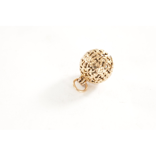 287 - A RARE 17TH/18TH CENTURY BEZOAR STONE IN 14CT GOLD FILIGREE WORK OUTER CASE - possibly Dutch East In... 