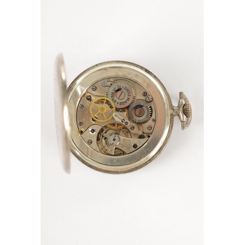 371 - A 1930'S SILVER CASED ROLEX SCIENTIFIC POCKET WATCH, having a plain case with engraved inscription t... 