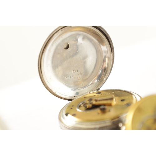 376 - A COLLECTION OF FOUR SILVER POCKET WATCHES SIGNED FATTORINI & SONS, the largest by A.M. Watches co. ... 