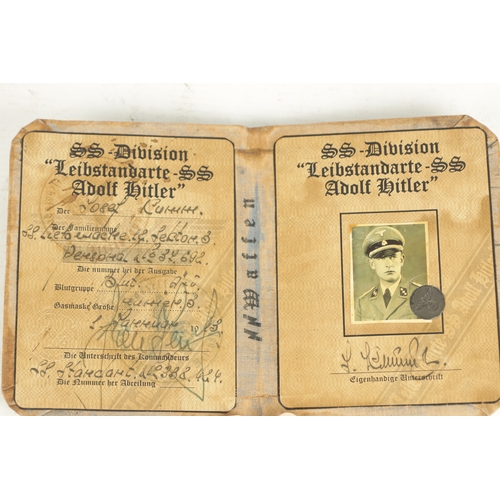 551 - A COLLECTION OF FIVE WW2 GERMAN IDENTIFICATION DOCUMENTS comprising, ID cards, Passports and a membe... 