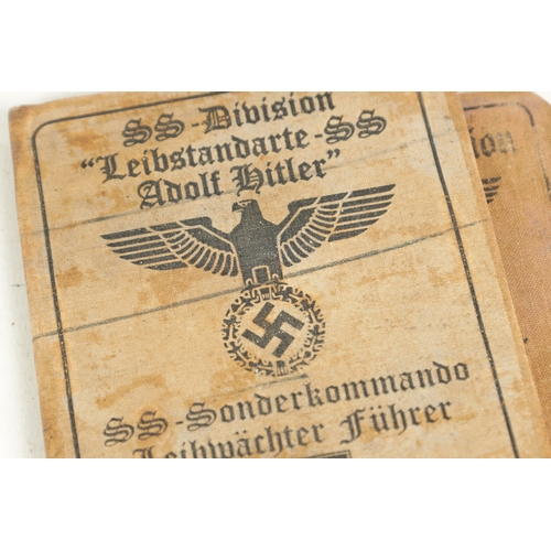 551 - A COLLECTION OF FIVE WW2 GERMAN IDENTIFICATION DOCUMENTS comprising, ID cards, Passports and a membe... 