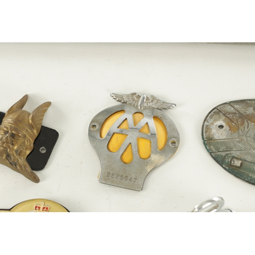 579 - A COLLECTION OF CAR AND TRUCK BADGES comprising of an Albion Truck badge, a Scottish Albion Clydesda... 