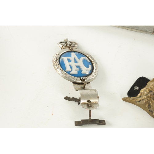 579 - A COLLECTION OF CAR AND TRUCK BADGES comprising of an Albion Truck badge, a Scottish Albion Clydesda... 