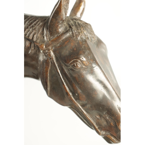 770 - AFTER ISIDORE JULES BONHEUR (1827 - 1901) - A FINE BRONZE EQUESTRIAN SCULPTURE DEPICTING A RACE HORS... 