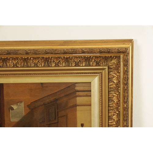 832 - WILLIAM KIDD (SCOTTISH 1790-1863) A 19TH CENTURY OIL ON BOARD “THE BEADLE” in gilt moulded frame (59... 