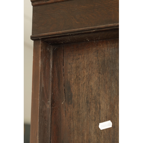 1090 - THOMAS TOWNSON, PENNINGTON.(CUMBRIA) A GEORGE II EIGHT-DAY LONGCASE CLOCK, the oak case with moulded... 