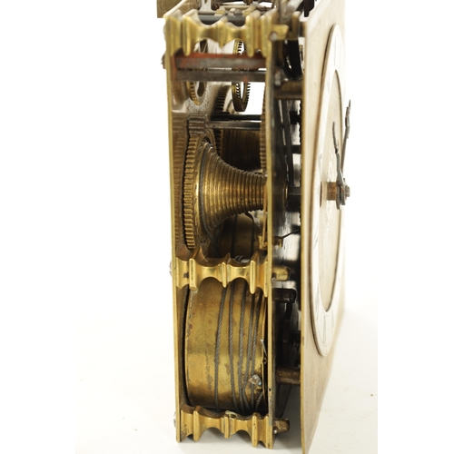 1119 - EDWARD EAST, LONDINI. A RARE MID 17TH CENTURY VERGE BRACKET CLOCK the case, possibly later, having a... 