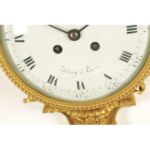 997 - A FINE MATCHED PAIR OF 19TH CENTURY FRENCH GILT BRONZE AND WEDGWOOD PANELLED HANGING WHEEL BAROMETER... 