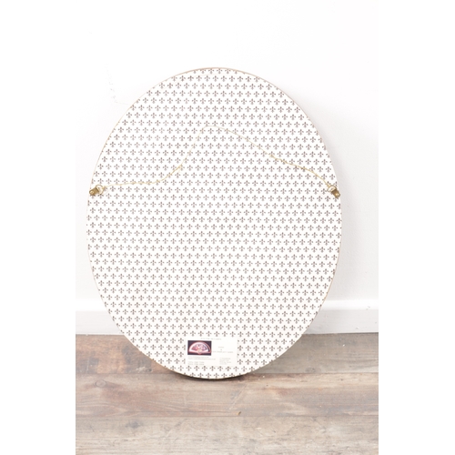 63 - A 19TH CENTURY INDIAN WIRE WORK TAPESTRY PANEL finely worked in metallic threads with brightly colou... 