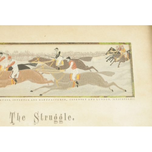 THOMAS STEVENS (BRITISH 1829-1888) TWO 19TH CENTURY SILK STEVENGRAPHS ...
