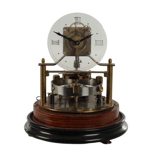 A 20TH CENTURY MURDAY-REASON TYPE ELECTRIC CLOCK The perspex dial with ...