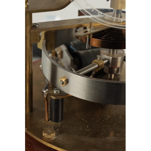 A 20TH CENTURY MURDAY-REASON TYPE ELECTRIC CLOCK The perspex dial with ...