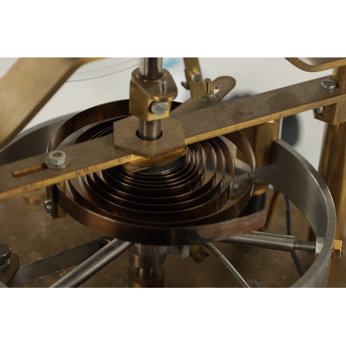 A 20TH CENTURY MURDAY-REASON TYPE ELECTRIC CLOCK The perspex dial with ...
