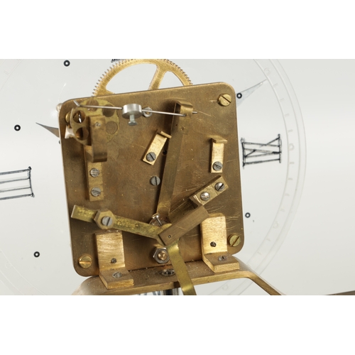 A 20TH CENTURY MURDAY-REASON TYPE ELECTRIC CLOCK The perspex dial with ...