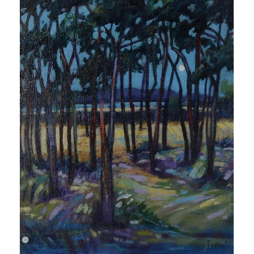 1005 - DOREEN DAVIS (FREW) (SCOTTISH) PATH TO THE BEACH Acrylic on board, signed lower right, title inscri... 