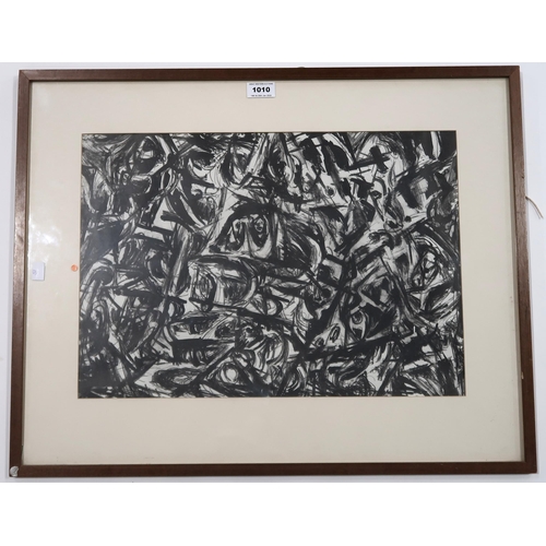 1010 - GRAHAM FRY BARK RHYTHM Lithograph, title inscribed verso, editioned (1/10), 51 x 35cm