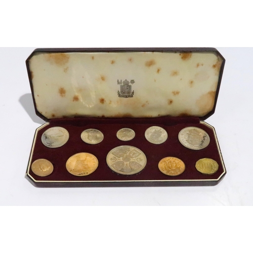 837 - A lot comprising a cased 1937 specimen coin set & a cased 1953 Coronation coin set