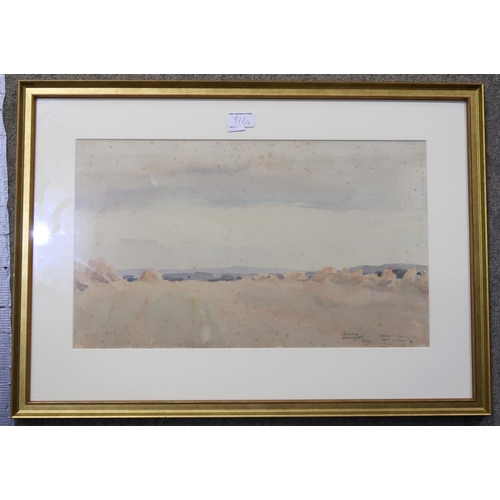 911 - MURRAY URQUHART Five landscape views, signed, watercolour, in various sizes (5)