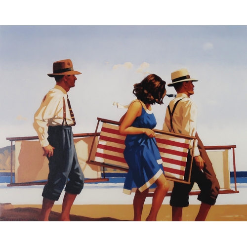 981 - JACK VETTRIANO (SCOTTISH CONTEMPORARY b. 1951) SWEET BIRDS OF YOUTH Print multiple, signed lower ri... 